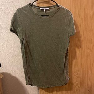 Frame Organic Linen Crewneck